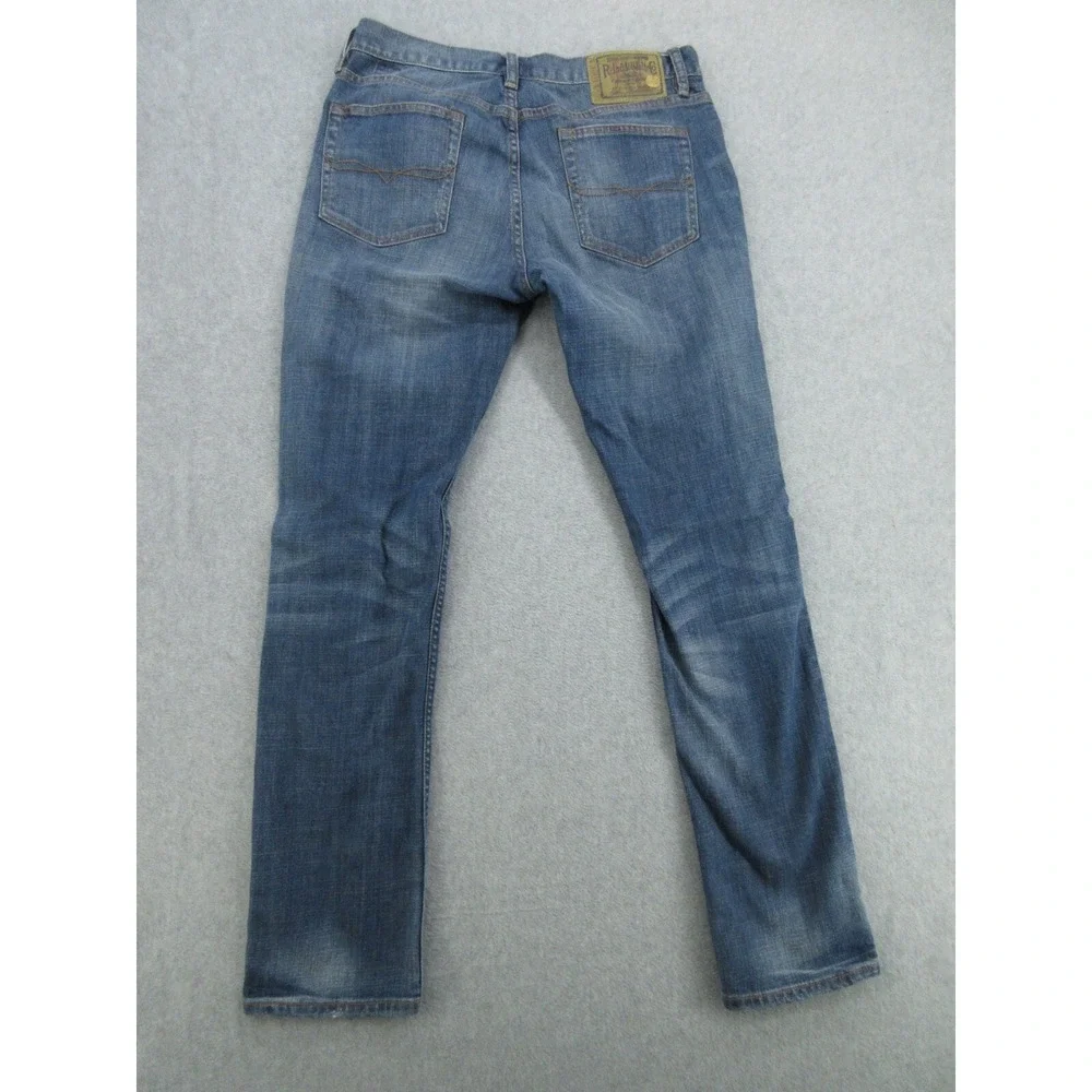 Ralph Lauren Blue Label Mens Jeans Thompson 650 Blue Med. Wash Stretch Denim 31